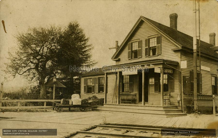 Postcard: Atkinson Depot, New Hampshire